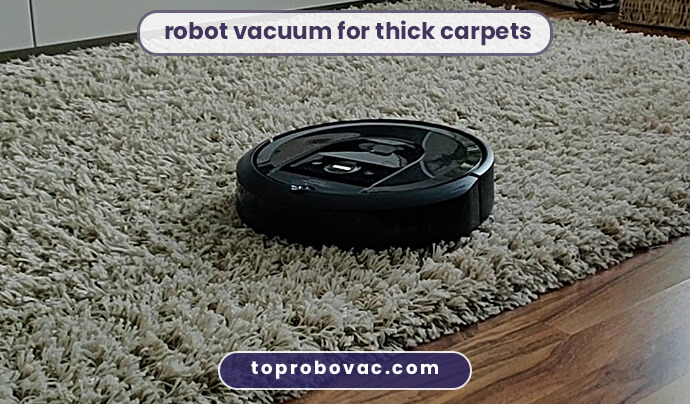robot vacuum for thick carpets