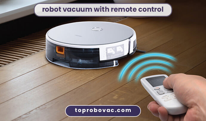 robot vacuum with remote control